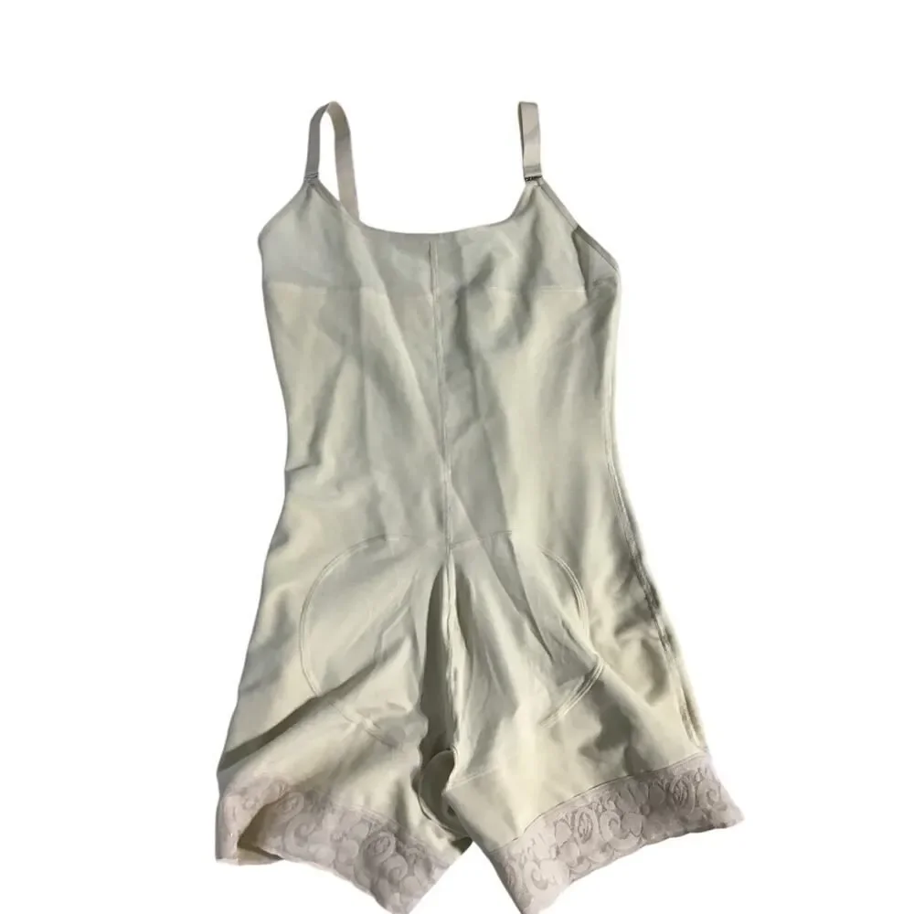 Sz L Women's Shapewear Body Suit with Adjustable Straps